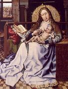 Robert Campin The Virgin and the Child Before a Fire Screen oil painting picture wholesale